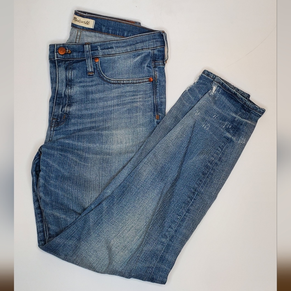 Madewell Jeans, Size 31, 9" High-Rise Skinny